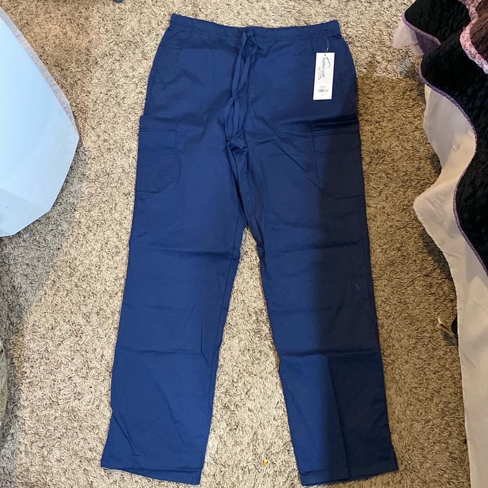 Butter-Soft STRETCH Women’s 10-Pocket Mid Rise Straight Leg Scrub Pant